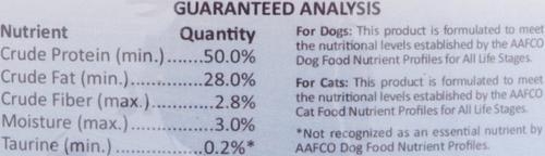 Show full view: Wysong Archetype Burgers Freeze-Dried Raw Dog & Cat Food, 15-oz canister slide 5 of 7
