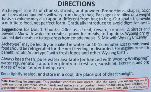 Show full view: Wysong Archetype Quail Formula Freeze-Dried Raw Dog & Cat Food, 7.5-oz bag slide 6 of 8