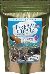 Wysong Dream Chicken Freeze-Dried Raw Dog, Cat & Ferret Treats, 4.4-oz bag
