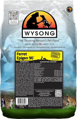 Show full view: Wysong Epigen 90 Starch Free Dry Ferret Food, 5-lb bag slide 4 of 7