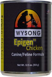 Wysong Epigen Chicken Formula Grain-Free Canned Dog Food, 12.5-oz, case of 12