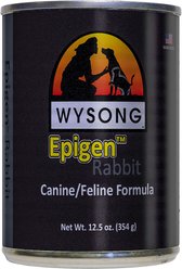 Wysong Epigen Rabbit Formula Grain-Free Canned Dog Food, 12.5-oz, case of 12