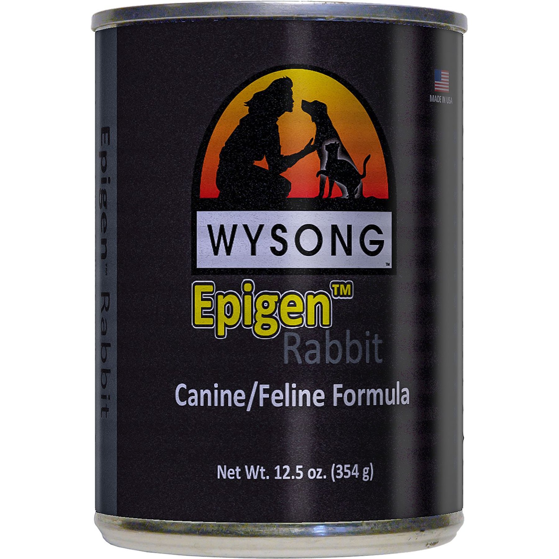 Wysong Epigen Rabbit Canned Dog, Cat & Ferret Food, 13-oz, 12 ct