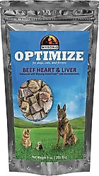 Wysong Optimize Beef Heart & Liver Dog, Cat & Ferret Food Topper, 9-oz bag