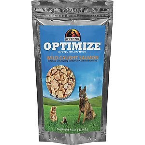 Wysong Optimize Wild Caught Salmon Dog, Cat & Ferret Food Topper, 7.5-oz bag