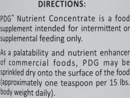 Show full view: Wysong PDG Dog & Cat Food Supplement, 6-oz bottle slide 6 of 7