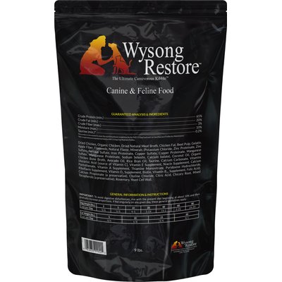 Wysong Wysong Restore Grain-Free Dog & Cat Food, 9-lb bag