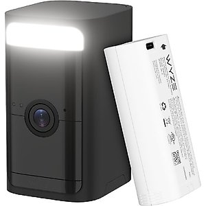 Wyze Battery Cam Pro Outdoor Wi-Fi Pet Camera, Black