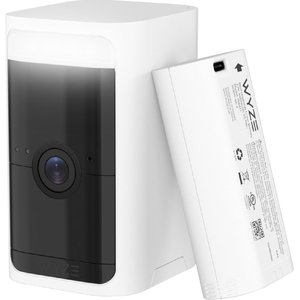Wyze Battery Cam Pro Outdoor Wi-Fi Pet Camera, White