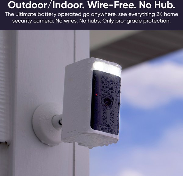 Wyze Battery Cam Pro Outdoor Wi-Fi Pet Camera