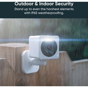 Wyze Cam OG Indoor & Outdoor Wi-Fi Pet Camera, White