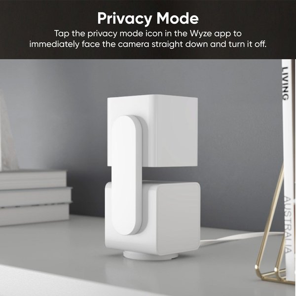 Show full view: Wyze Cam Pan v3 Indoor & Outdoor Wi-Fi Pet Camera, White slide 4 of 8
