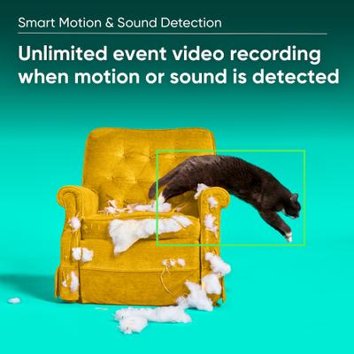 Show full view: Wyze CAM Plus Dog & Cat Camera Motion & Bark Detection 3-Month Prepaid Card slide 3 of 6