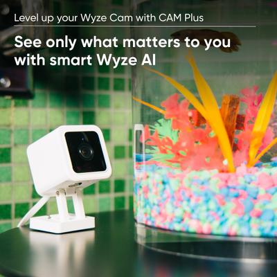 Show full view: Wyze CAM Plus Dog & Cat Camera Motion & Bark Detection 3-Month Prepaid Card slide 4 of 6