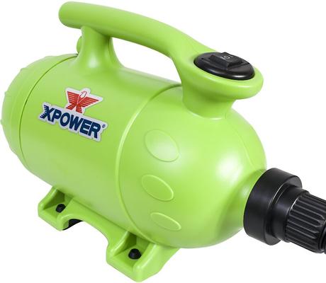 Show full view: XPOWER B-2 "Pro-At-Home" Pet Dryer & Vacuum, Green slide 3 of 6