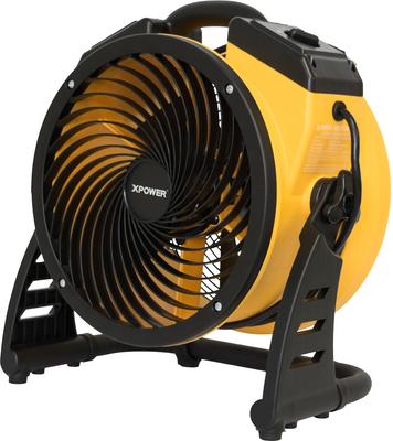 Show full view: XPOWER FC-100 1100 CFM 4 Speed Portable Multipurpose Pro Whole Room Air Circulator Utility Fan slide 4 of 8