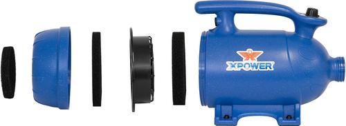 Show full view: XPOWER Mobile Pro 3 HP Variable Speed Professional Dog & Cat Grooming Dryer slide 3 of 9