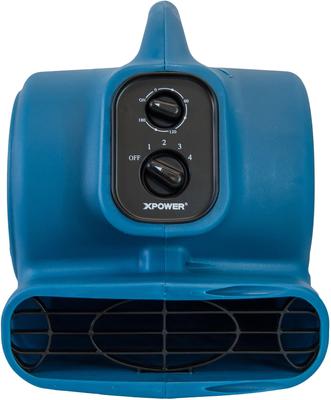 Show full view: XPOWER P-260NT Freshen Aire 1/5 HP 800 CFM 4 Speed Scented Mini Mighty Air Mover slide 3 of 9