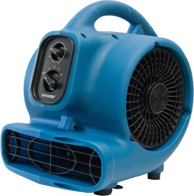 Show full view: XPOWER P-260NT Freshen Aire 1/5 HP 800 CFM 4 Speed Scented Mini Mighty Air Mover slide 5 of 9