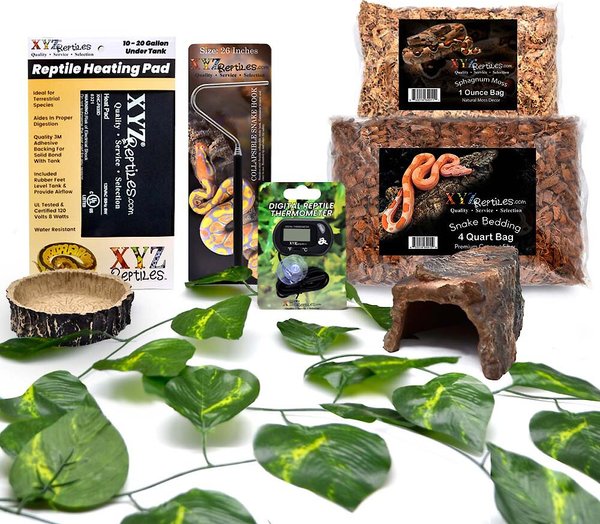XYZREPTILES Snake Habitat Starter Kit