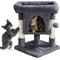 Show in main carousel: Yaheetech 2-Level 23.5-in Plush Cat Tree & Condo, Dark Gray slide 2 of 10