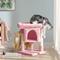Show in main carousel: Yaheetech 2-Level 23.5-in Plush Cat Tree & Condo, Pink slide 1 of 9