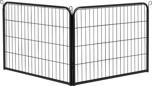 Show full view: Yaheetech Heavy Duty Metal Dog & Cat Playpen, Black, 24-in, 2-panel slide 1 of 9