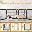 Show in main carousel: Yaheetech Metal Dog Playpen, 12-Panel, 24-in slide 4 of 8