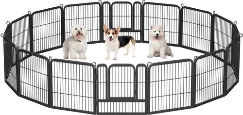 Show full view: Yaheetech Metal Dog Playpen, 16-Panel, 24-in slide 3 of 9