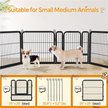 Show in main carousel: Yaheetech Metal Dog Playpen, 8-Panel, 24-in slide 4 of 8