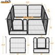 Show in main carousel: Yaheetech Metal Dog Playpen, 8-Panel, 24-in slide 3 of 8