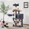 Show in main carousel: Yaheetech 3-Level Plush Cat Tree, Dark Gray, Medium slide 1 of 8