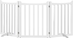Yaheetech Dog Playpen, White, 3-Panel, 24-in slide 2 of 7