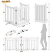 Show in main carousel: Yaheetech Dog Playpen, White, 3-Panel, 24-in slide 3 of 8