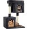 Show in main carousel: Yaheetech 33.5-in Plush Cat Tree & Condo, Black slide 1 of 9
