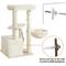Show in main carousel: Yaheetech 34.5-in Plush Cover Cat Tree, Beige slide 9 of 12
