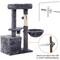 Show in main carousel: Yaheetech 34.5-in Plush Cover Cat Tree, Dark Gray slide 9 of 12