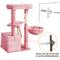 Show in main carousel: Yaheetech 34.5-in Plush Cover Cat Tree, Pink slide 9 of 12