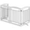 Show in main carousel: Yaheetech 4-Panel Metal Dog Gate Dog Exercise Playpen, 32-in H, White slide 2 of 7