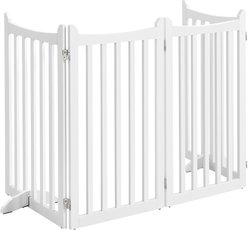 Yaheetech Dog Playpen, White, 4-Panel, 36-in slide 2 of 7