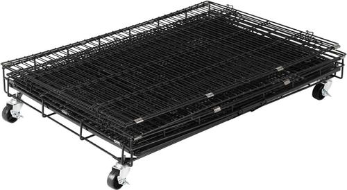 Show full view: Yaheetech 4-Tier Metal Cat Cage, Black, 48.4-in slide 9 of 10