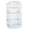 Show in main carousel: Yaheetech 41-in Open Top Metal Birdcage Parrot Cage, White slide 2 of 10
