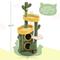 Show in main carousel: Yaheetech 48.5-in Oasis-Themed Cat Tree, Green/Yellow slide 3 of 7
