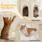 Show in main carousel: Yaheetech 54-in Plush Multi-Cat Kitten Tree & Condo, Beige slide 4 of 10