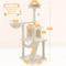 Show in main carousel: Yaheetech 54-in Plush Multi-Cat Kitten Tree & Condo, Beige slide 3 of 10