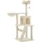 Show in main carousel: Yaheetech 54-in Plush Multi-Cat Kitten Tree & Condo, Beige slide 2 of 10