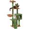 Show in main carousel: Yaheetech 52.5-in Cat Tower, Green/Brown slide 3 of 8