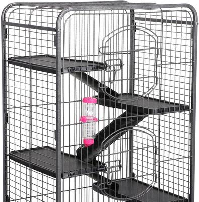 Show full view: Yaheetech 52-in Small Animal Pet Cage, Black slide 6 of 10