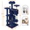 Show in main carousel: Yaheetech 54.5" H Multilevel Indoor Cat Tree & Condo, Navy Blue slide 3 of 11