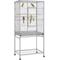 Show in main carousel: Yaheetech 54-in Rolling Metal Large Parrot Cage Mobile Bird Cage with Detachable Stand, Light Gray slide 1 of 9